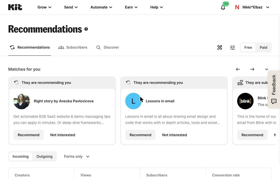 Kit Creator Network screenshot